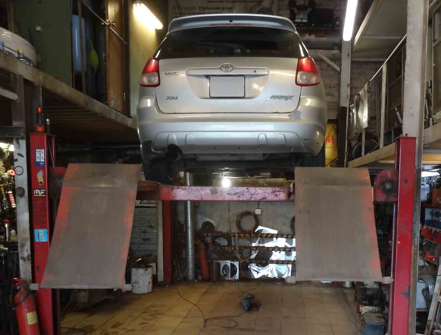 Ремонт глушителя в СПб