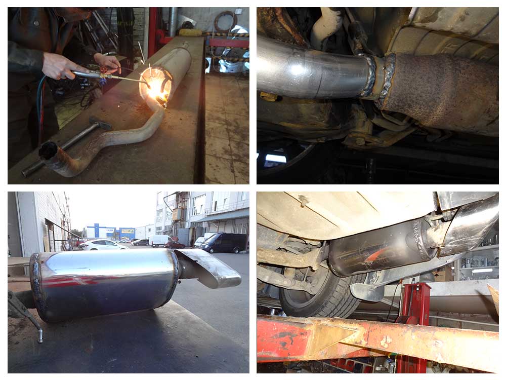 Ремонт глушителя в Санкт-Петербурге